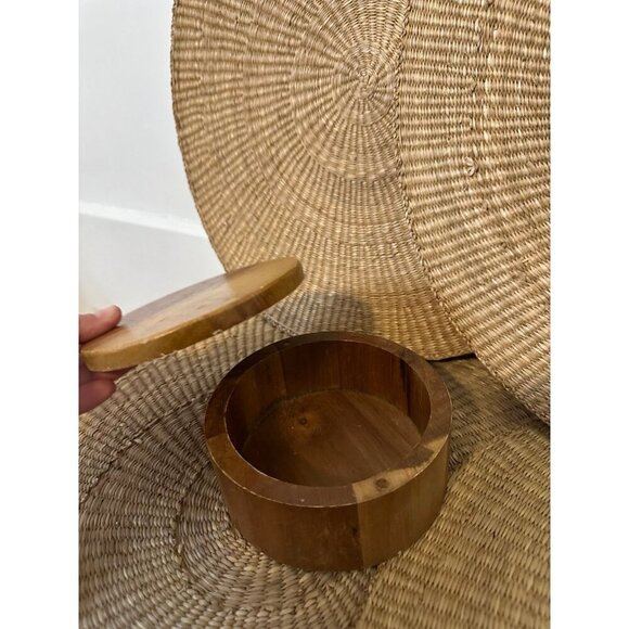 Wooden Magnetic storage circle decoration - Picture 3 of 7